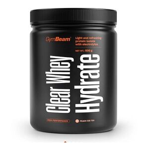 GYMBEAM Clear whey hydrate broskev ledový čaj 500 g obraz