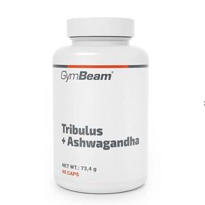 GYMBEAM Tribulus + ashwagandha 90 kapslí obraz