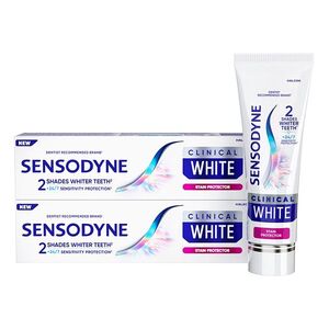 SENSODYNE Clinical White zubní pasta 2x75 ml obraz