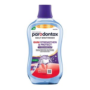 PARODONTAX Posílení a ochrana dásní icy mint ústní voda 500 ml obraz