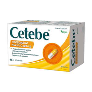 CETEBE Lipozomální vitamin C 500 mg 60 tobolek obraz