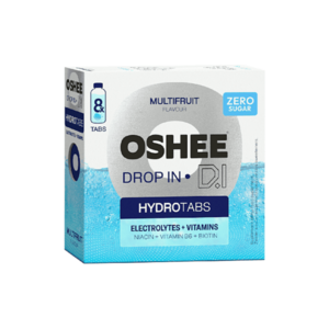 OSHEE Drop in hydro tabs zero elektrolyty multifruit 8 tablet obraz