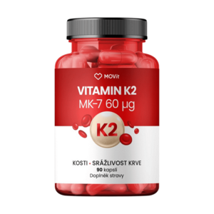 MOVIT ENERGY Vitamin K2 MK-7 60 mcg, 90 kapslí obraz