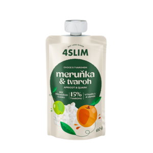 4SLIM Meruňka tvaroh kapsička 120 g obraz