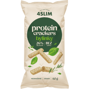 4SLIM Proteinové křupky bylinky 60 g obraz