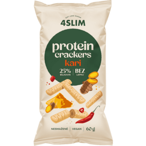 4SLIM Proteinové křupky kari 60 g obraz