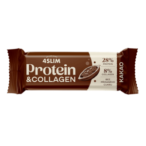 4SLIM Tyčinka protein&collagen kakao 35 g obraz