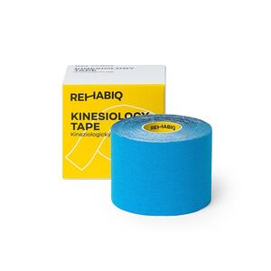 REHABIQ Kinesiology tape tejpovací páska modrá 5 cm x 5 m obraz