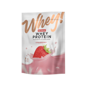 NUTREND Whey! whey protein jahoda 390 g obraz