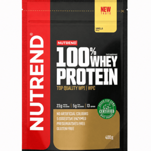 NUTREND 100% Whey protein vanilka 400 g obraz
