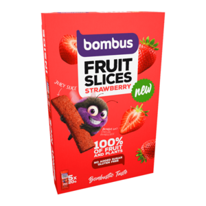 BOMBUS Fruit slices jahoda ovocné plátky 5 x 20 g obraz