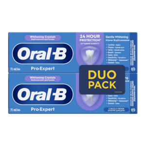 ORAL-B Pro-Expert Gentle Whitening DUO zubní pasta 2 x 75 ml obraz