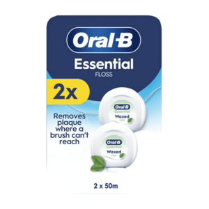 ORAL-B Essential dentální nit voskovaná Mint 2 x 50 m obraz