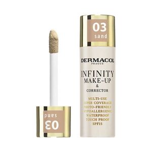 DERMACOL Infinity make-up a korektor 03 sand 20 g obraz
