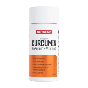 NUTREND Curcumin + bio perine + vitamin D 60 kapslí obraz