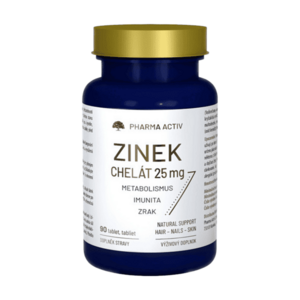 PHARMA ACTIV Zinek chelát 25 mg 90 tablet obraz
