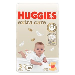 HUGGIES Extra care 3 dětské plenky 6-10 kg 40 kusů obraz