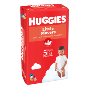 HUGGIES Little movers 5 dětské plenky 11-25 kg 42 kusů obraz