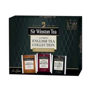SIR WINSTON English tea collection černých čajů 3 x 10 sáčků obraz