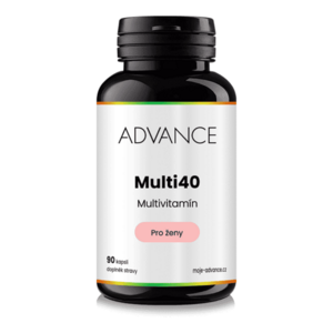 ADVANCE Multi40 multivitamin pro ženy 90 kapslí obraz