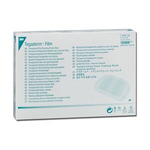 TEGADERM Transparentní krytí s aplikačním rámečkem 10 x 12 cm 50 kusů obraz