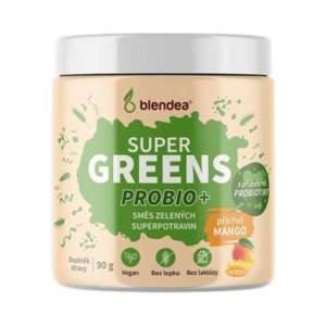 BLENDEA Supergreens probio+ mango 90 g obraz