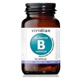 VIRIDIAN Nutrition Co-enzyme B Complex 30 kapslí obraz