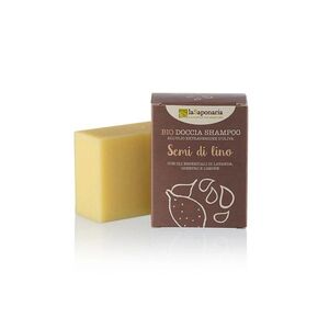LA SAPONARIA Tuhý šampon se lněným olejem BIO 100 g obraz