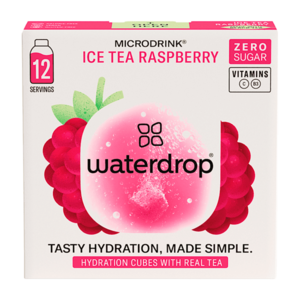 WATERDROP Ice tea malina 12 kusů obraz