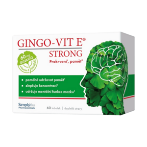 GINGO-VIT E Strong 60 tobolek obraz