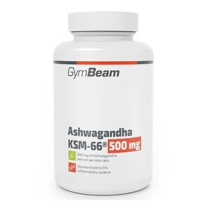 GYMBEAM Ashwagandha KSM-66® 500 mg 90 kapslí obraz