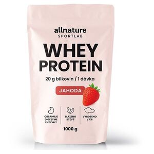 ALLNATURE Sportlab whey protein jahoda 1000 g obraz