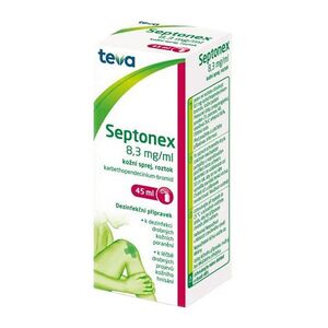 SEPTONEX 8.3mg/ml sprej v roztoku 45 ml obraz