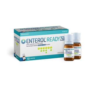 ENTEROL READY 250 mg prášek a rozpouštědlo pro perorální suspenzi 8 ml 10 kusů obraz