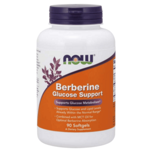 NOW FOODS Berberine Glucose Support 90 kapslí obraz