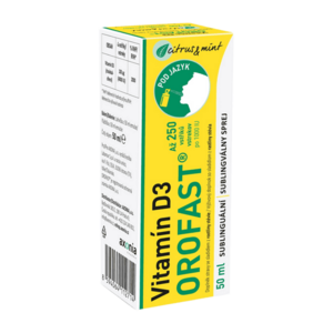 OROFAST Vitamín D3 sublinguální sprej 50 ml obraz