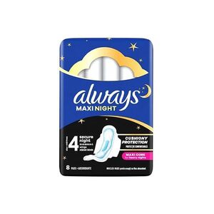 ALWAYS Classic Night Hygienické vložky s křidélky 8 ks obraz