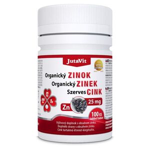 JUTAVIT Organický Zinek 25 mg 100 tablet obraz