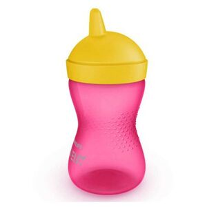 PHILIPS AVENT Hrnek Grippy s tvrdou hubičkou pro dívky 300 ml obraz