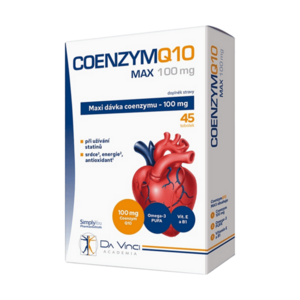 DA VINCI ACADEMIA Coenzym Q10 max 100 mg 45 tobolek obraz