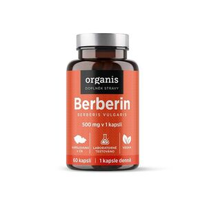 ORGANIS Berberin extrakt 97% 500 mg 60 kapslí obraz
