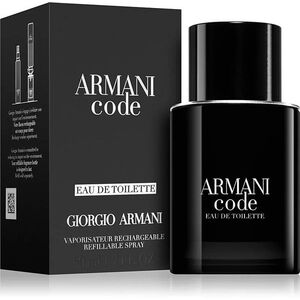 GIORGIO ARMANI Code For Men EDT plnitelná 75 ml obraz