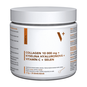 CLINICAL Collagen 10000 mg+kyselina hyaluronová+vitamin C+selen 313 g obraz