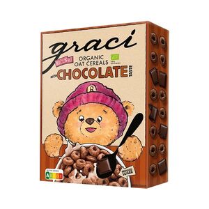 GRACI Dětské cereální čokoládové kroužky BIO 300 g obraz