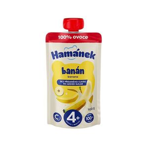 HAMÁNEK Kapsička banán 4m+ 100 g obraz
