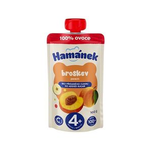 HAMÁNEK Kapsička broskev 4m+ 100 g obraz