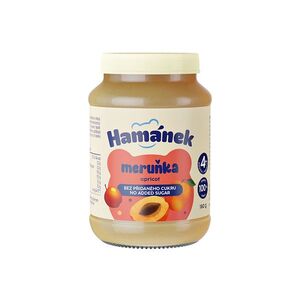 HAMÁNEK Meruňka 100% ovoce 4m+ 180 g obraz