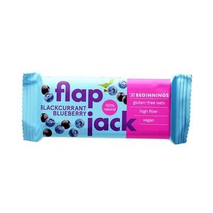 THE BEGINNINGS Flapjack ovesný černý rybíz a borůvka bezlepkový 60 g obraz