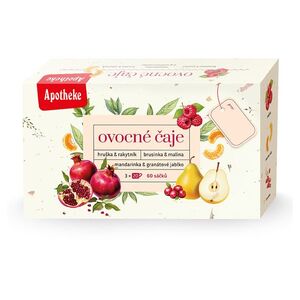 APOTHEKE Kolekce ovocných čajů 60 sáčků obraz