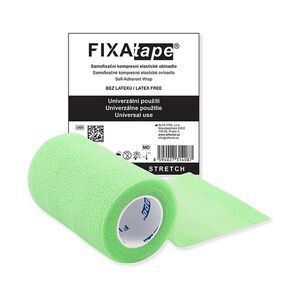 FIXAPLAST Fixatape stretch samofixační obinadlo 7, 5 cm x 450 cm zelené 1 kus obraz